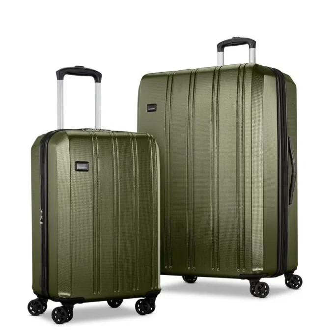 Carbon x 2-deligt kofferset (co/l)