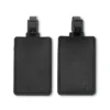 Leren ID-tags (set van 2)