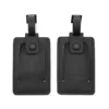 Leren ID-tags (set van 2)