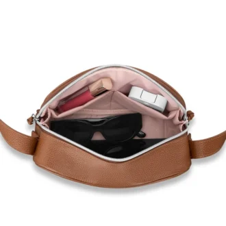 Mobile Solution 2 leren crossbody