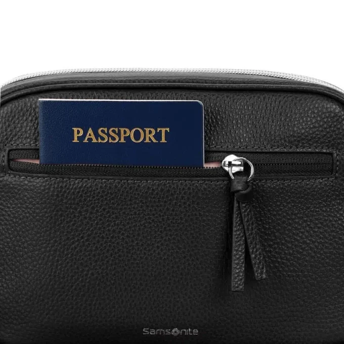 Mobile Solution 2 leren crossbody