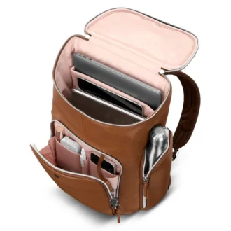 Mobile Solution 2 luxe leer rugzak