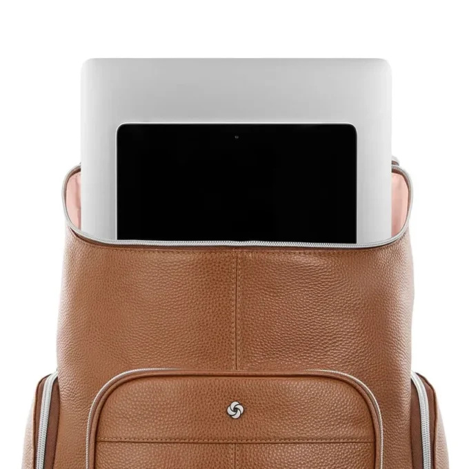 Mobile Solution 2 luxe leer rugzak