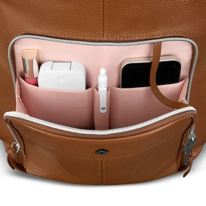 Mobile Solution 2 luxe leer rugzak