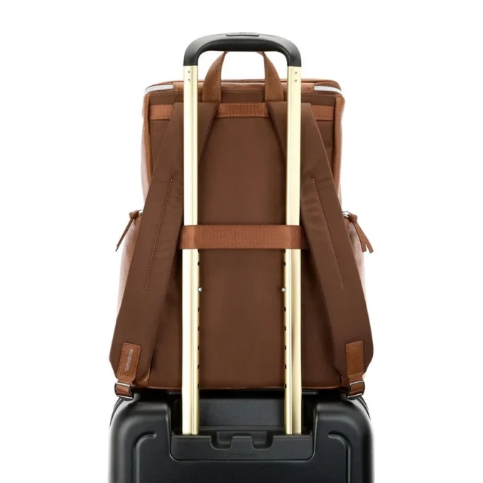 Mobile Solution 2 luxe leer rugzak