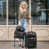 Nuroad dames handbagage spinner