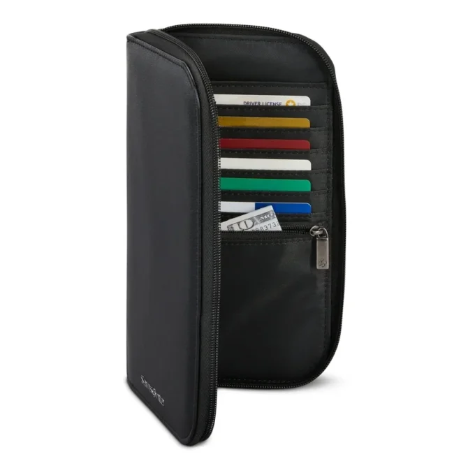 RFID-reisportemonnee met ritssluiting